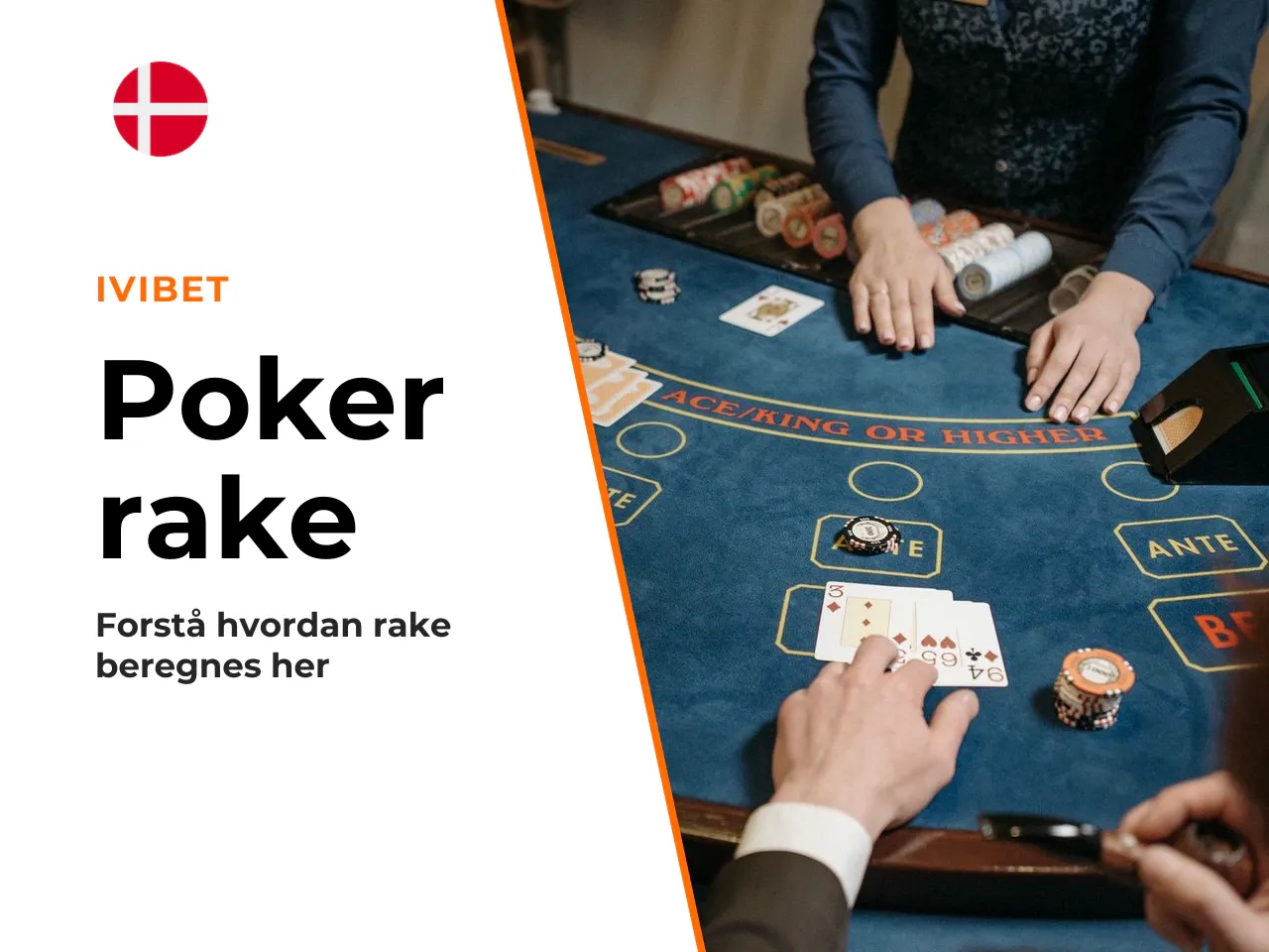Sådan beregnes rake. Rake er den