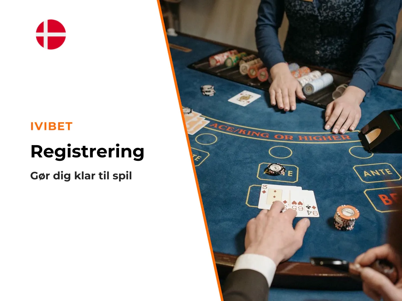 Checkliste før registrering. Interaktiv tjekliste punkterne