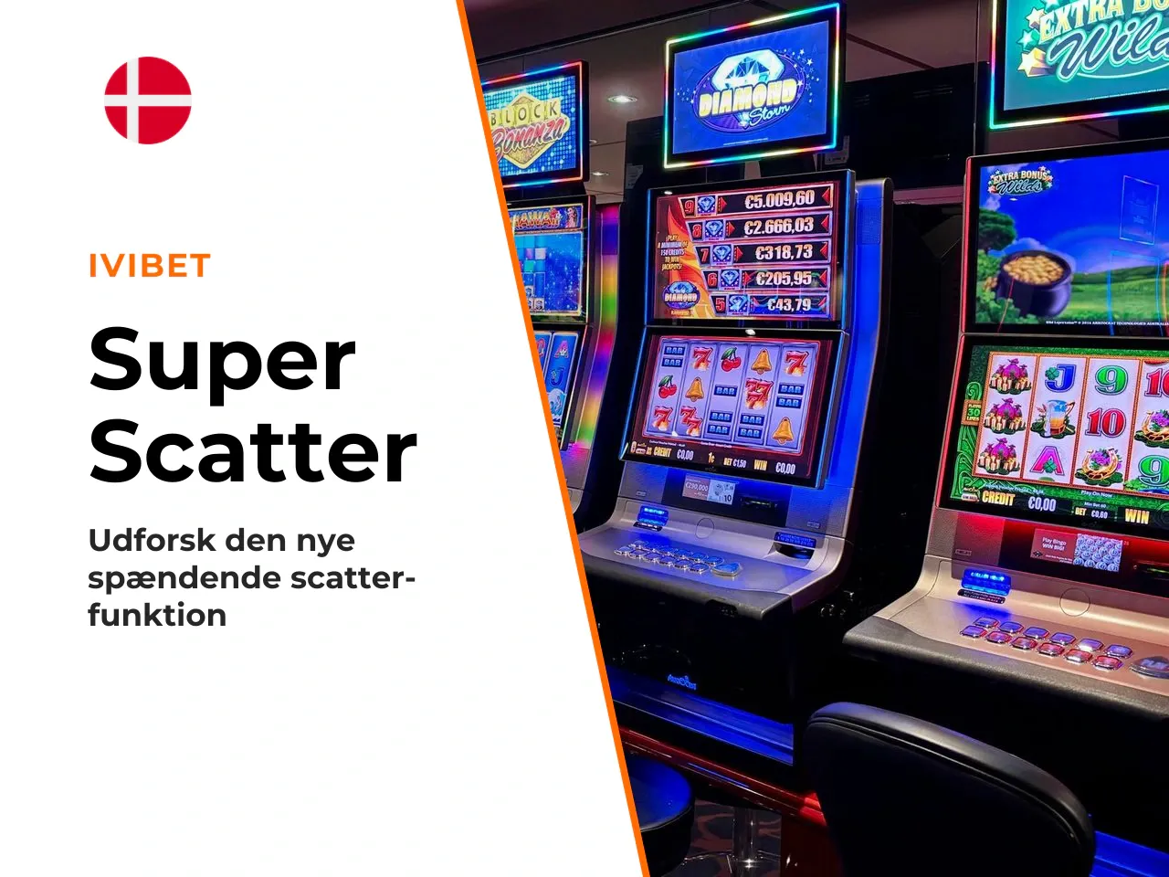 Free spins-bonus og Super Scatter-funktionen. Super