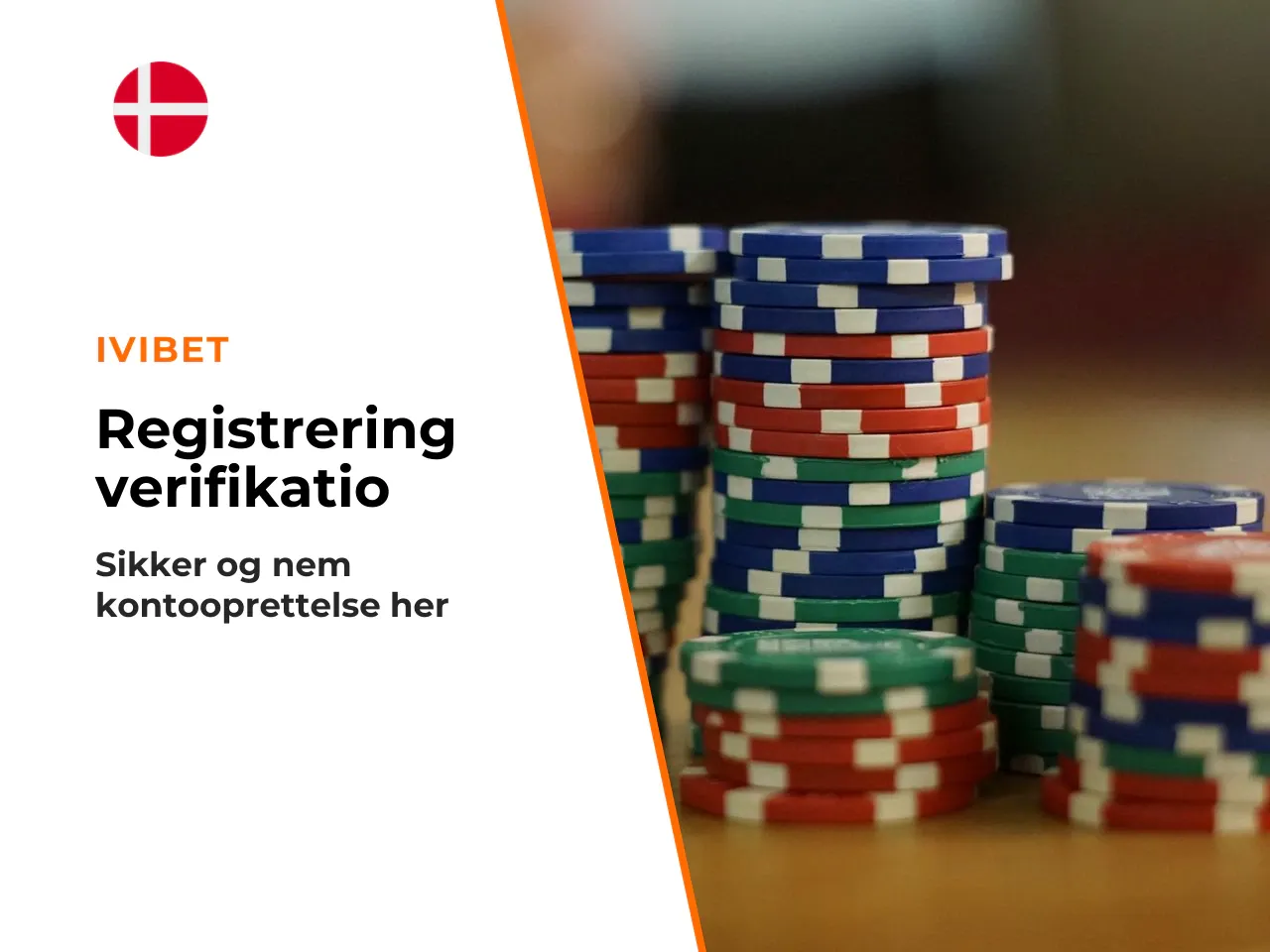 Registrering og verifikation, trin for trin