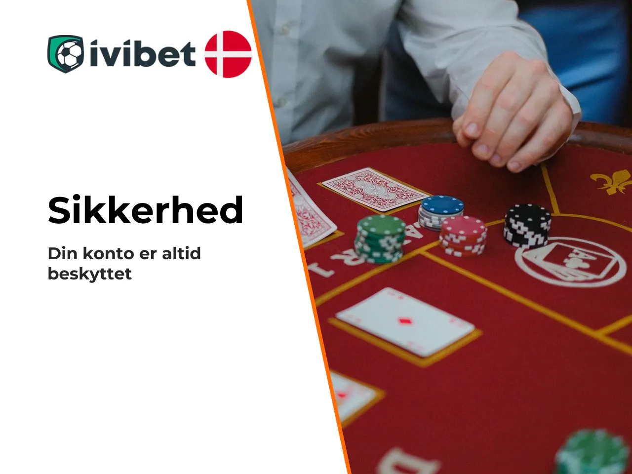 KYC, kontobeskyttelse og fortrolighed. Ivibet anvender